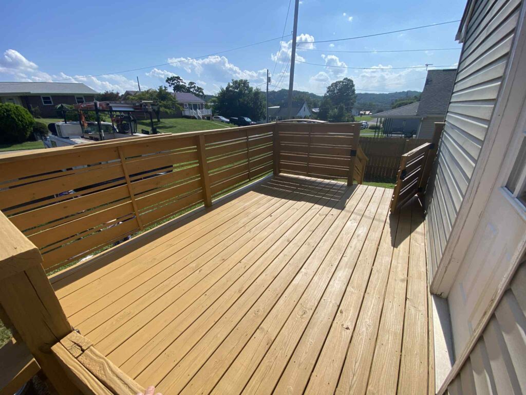 Deck Staining